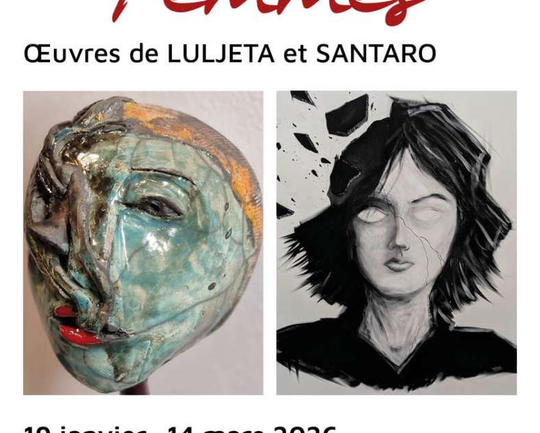 DR - source Ville de Metz Femmes - \u0152uvres de Luljeta et Santaro