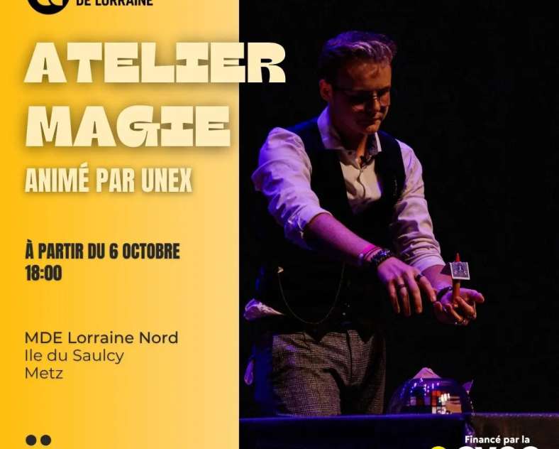 DR - source Ville de Metz Atelier Magie - animé par Unex