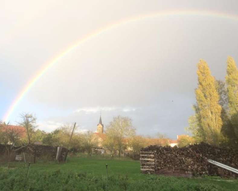 Jardin bio Arc en sol  Jardin bio de l'arc-en-sol