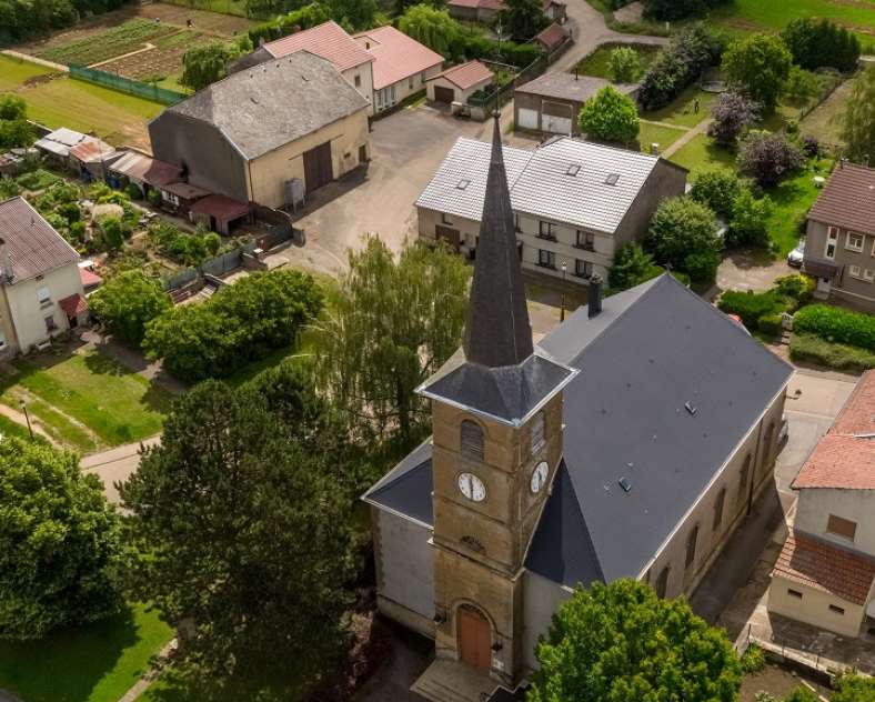 Stéphane Thévenin Promenade linéaire des fermes de gondrange