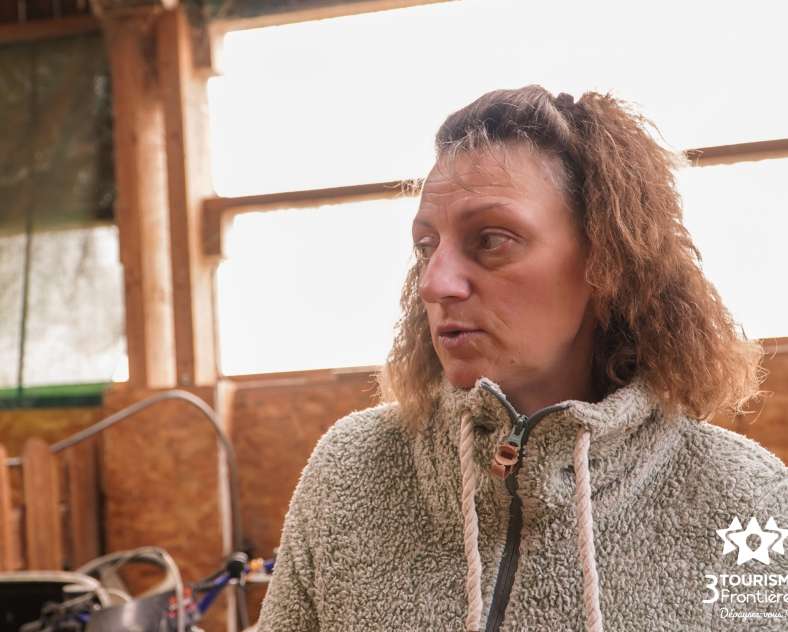 Céline MONTLAUR - Trois Frontières Tourisme La chèvre'rit - Céline Arnould