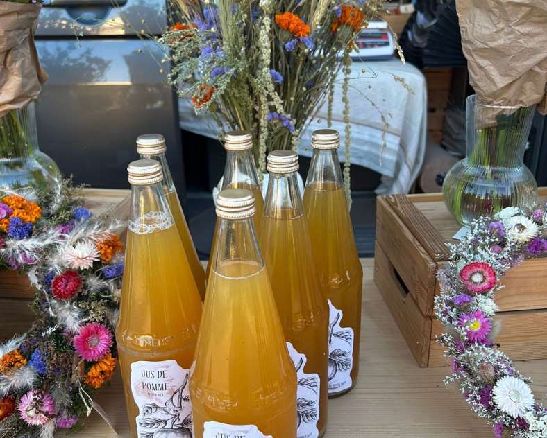 Françoise Dalstein Marché de producteurs locaux