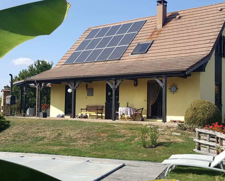 maison, rue de la Gare, photo personnelle Chambre d'hôte Chez Laurence et Dany
