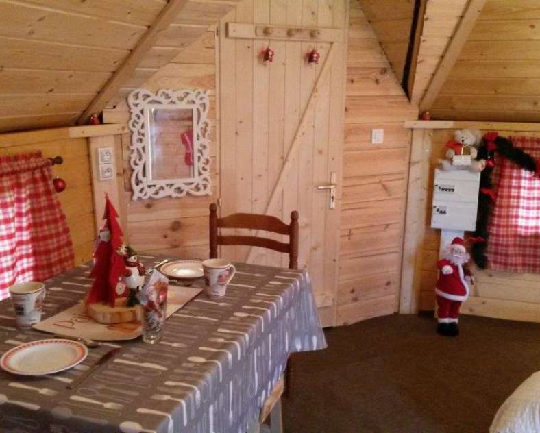 Aussergewöhnliche Unterkunft - chalet kota pêcheur