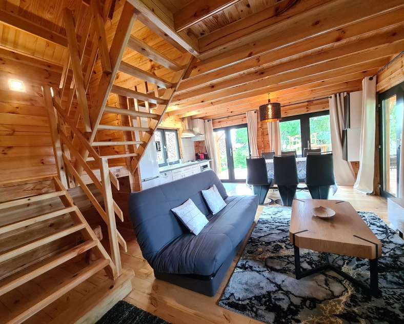 Les chalets d'Émilie  Ferienhaus Chalet Aura