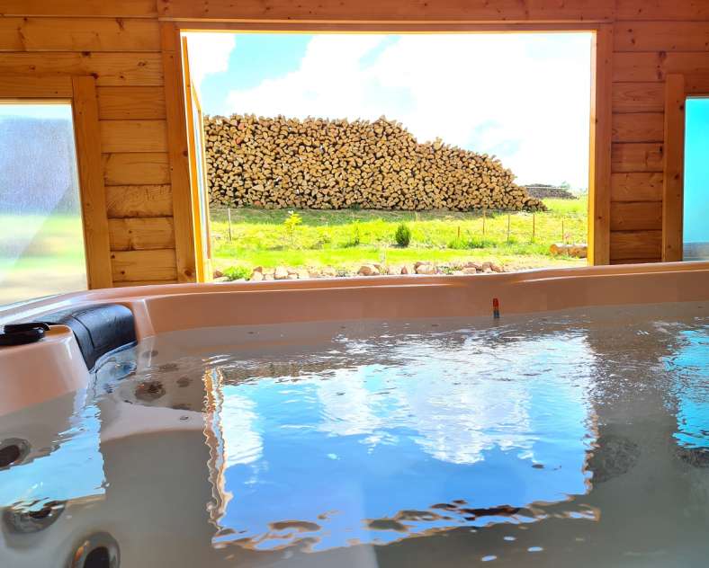 Les chalets d'Émilie  Ferienhaus Chalet Aura