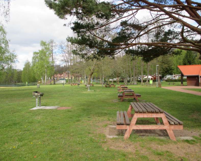 Camping Ramstein-Plage Étang ramstein-plage