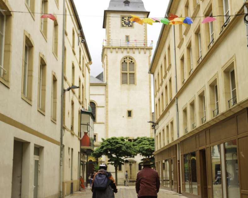 Guillaume Robert-Famy  Fahrradroute von Illange nach Hettange-Grande