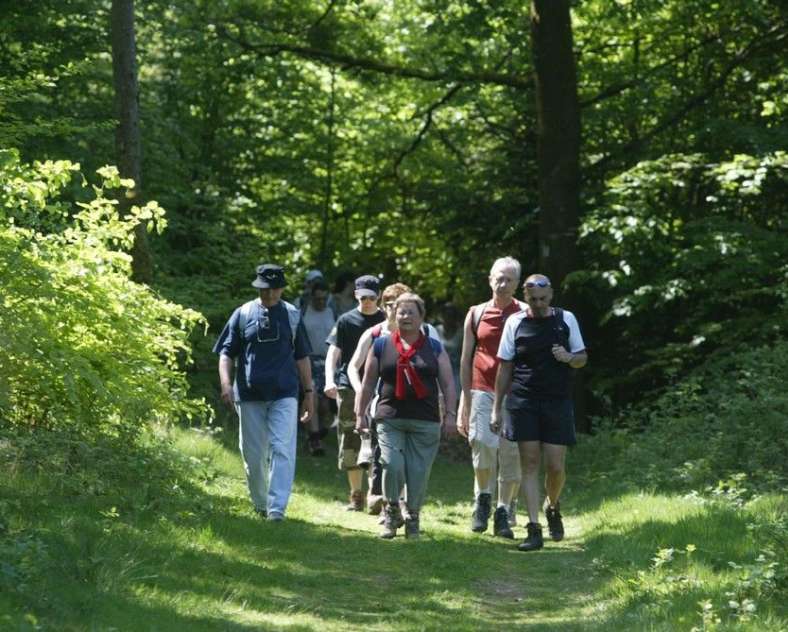 Communauté d'Agglomération de Forbach Porte de France  Grauberg-rundweg