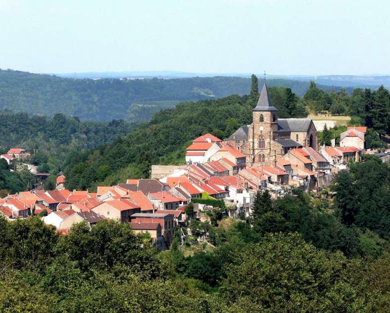 Lucien Vion Rundgang zur Stiftskirche in Hombourg-Haut