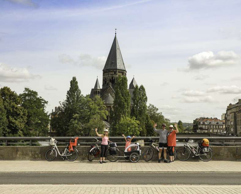 Guillaume Robert-Famy Fahrradroute la voie bleue - Thionville - Metz