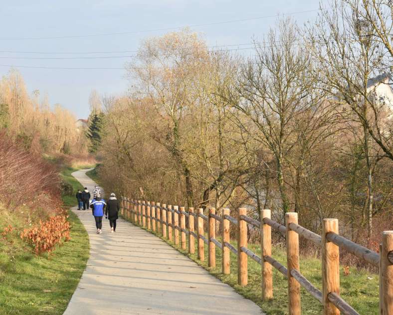 Ville de Rombas  Der blaue Faden der Orne von Richemont bis Moineville