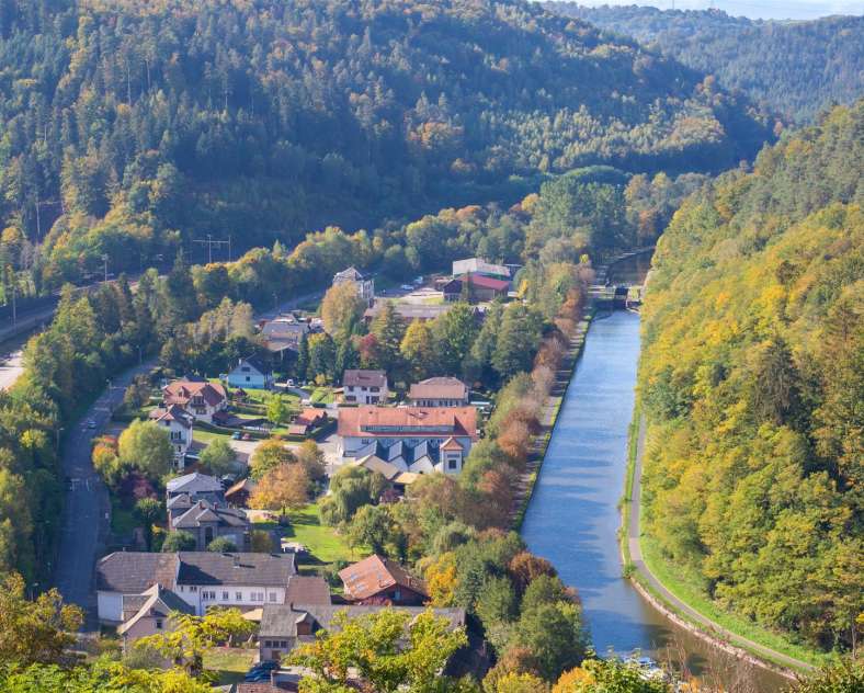 Seqk Boucle vélo Saverne, Vallée de Éclusiers et Rocher de Dabo