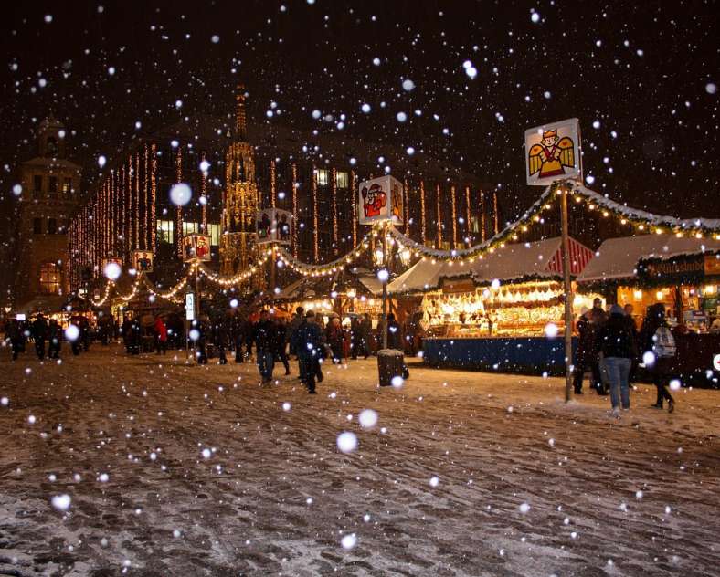 Pixabay  Chalets de Noël