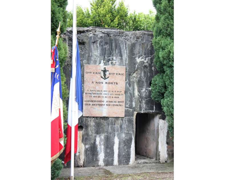 M. KEUER Route de la ligne maginot aquatique - mémorial des marsouins