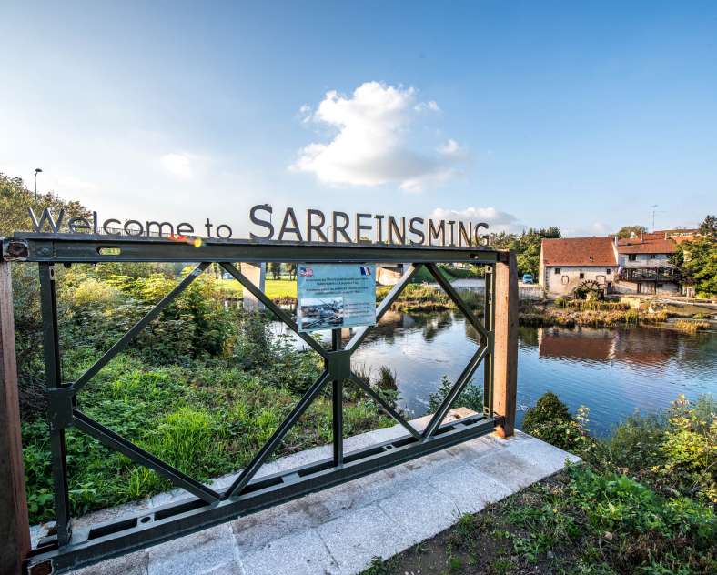 Les Carnets de Moselle Est GRÜNE TRASSE AM SAARKANAL