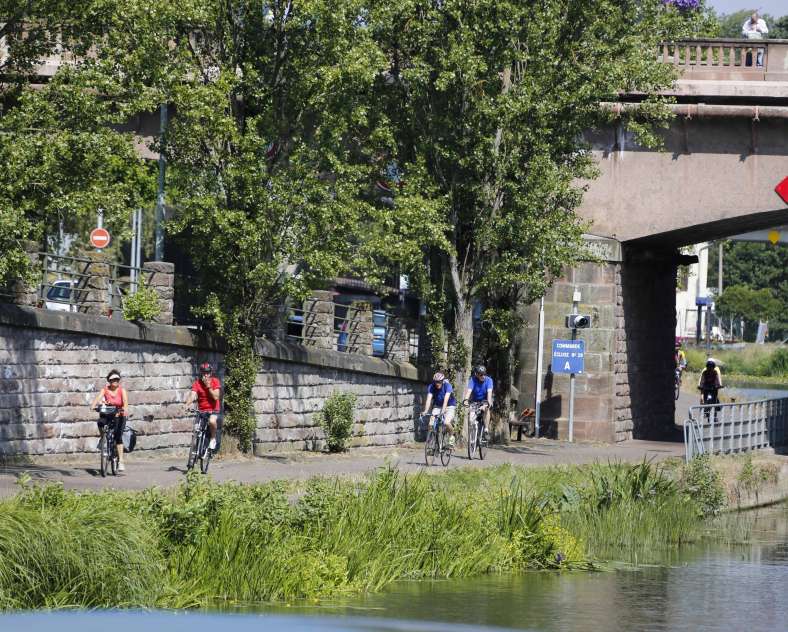 Sarreguemines Tourisme  Rundweg entlang der Saar