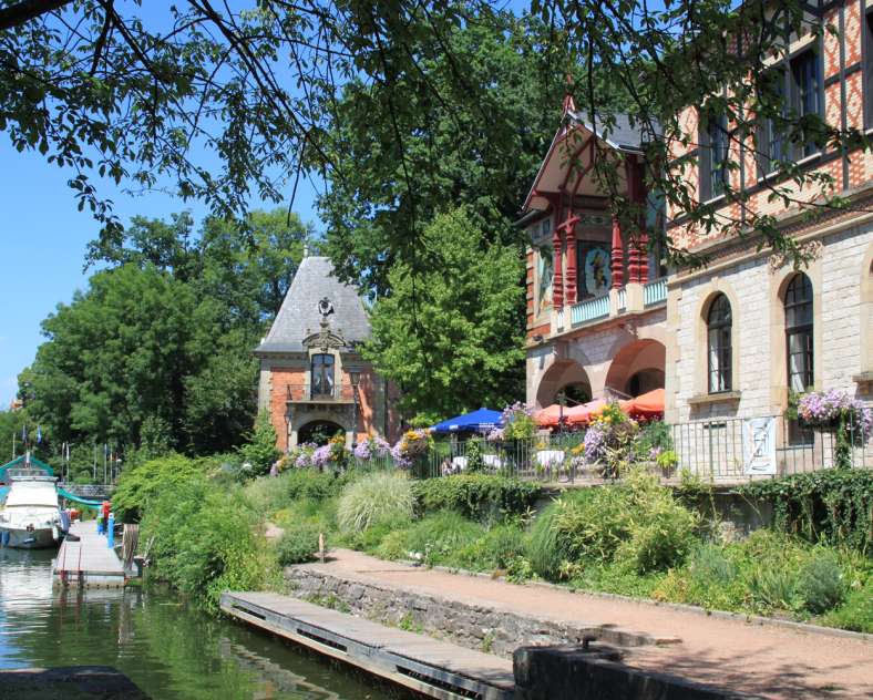 Sarreguemines Tourisme  Rundweg entlang der Saar