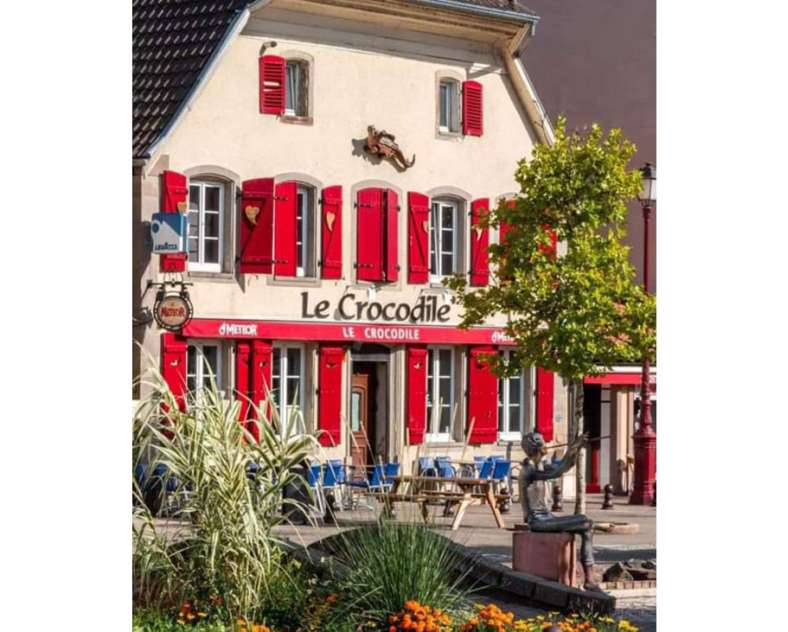 Le crocodile de Sarralbe Le crocodile