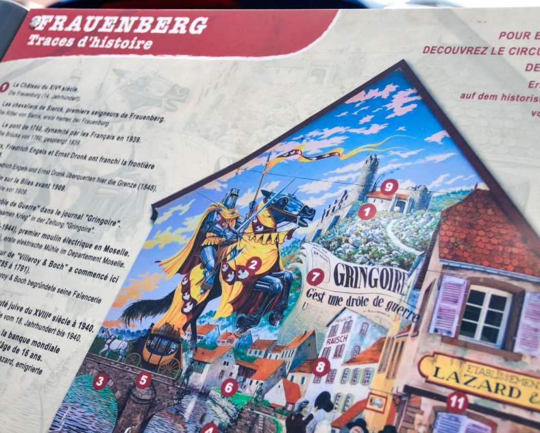 Cindy Turpin - Sarreguemines Tourisme Historischer Rundgang durch Frauenberg