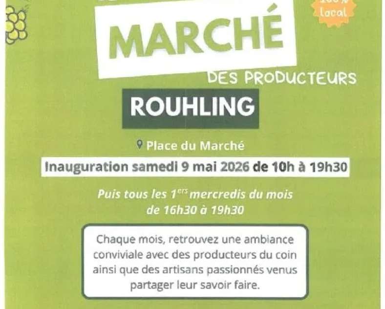 Le Rendez-vous du Marché Erzeugermarkt in Rouhling