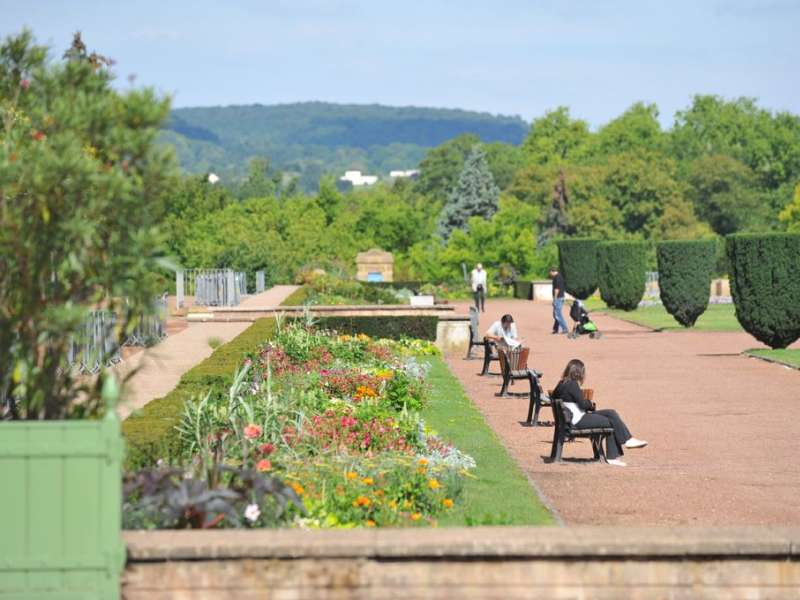 Philippe Gisselbrecht / Office de Tourisme de Metz Garten der Esplanade