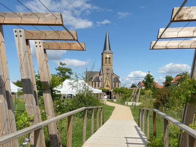Agence Inspire Metz Parc paysager de Saint-Privat-la-Montagne