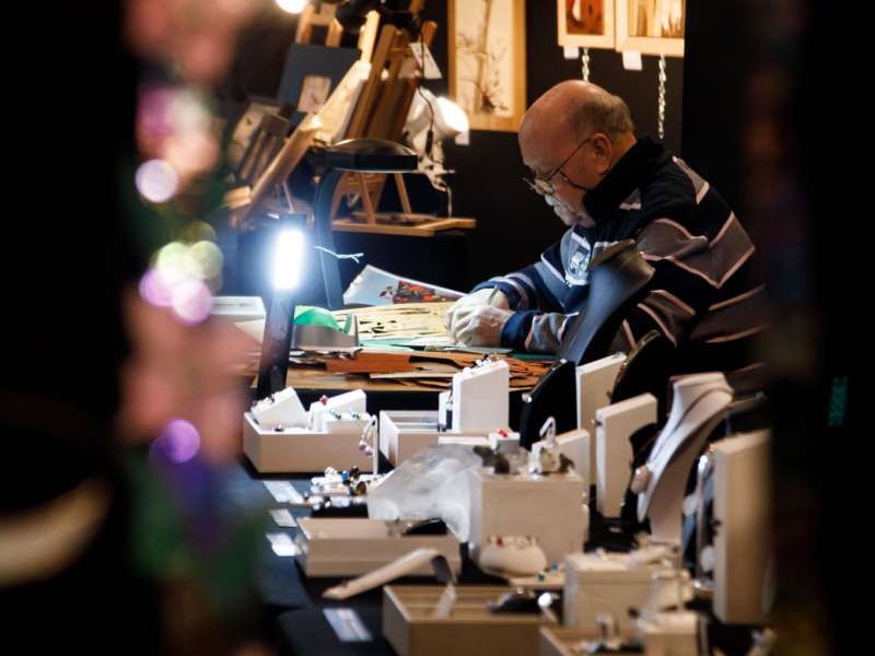 Stéphane Thévenin Marché des métiers d'art