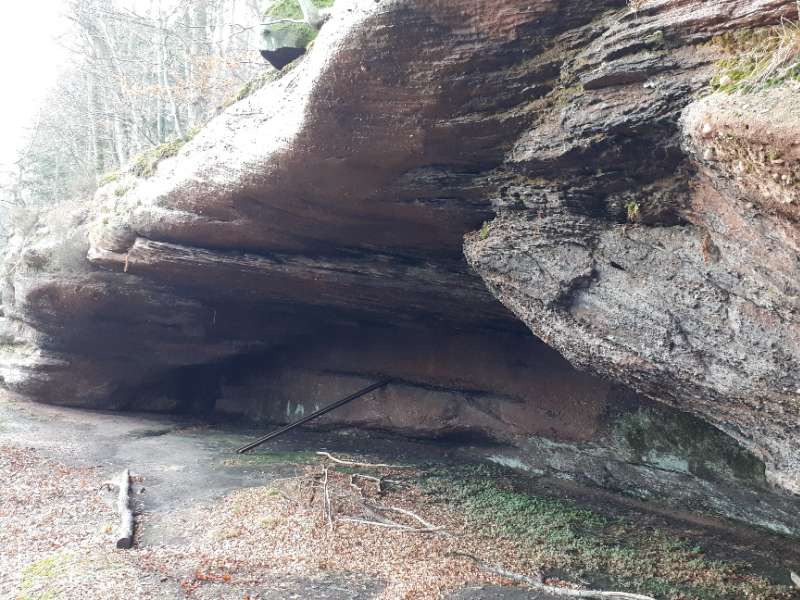 Pays de Phalsbourg Tourisme Grotte des francs-tireurs