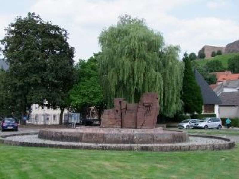 Ville de Bitche Skulpturen und zeitgenössische Kunstwerke in Bitche