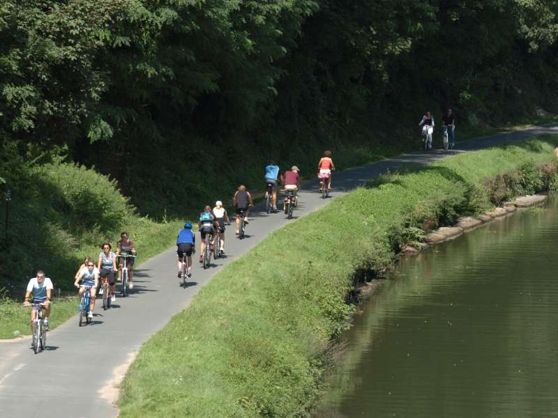 Sarreguemines Tourisme  Rundweg entlang der Saar
