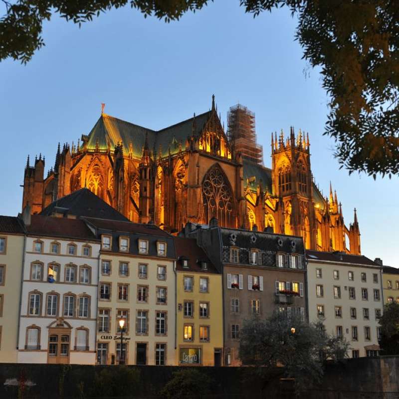 Philippe Gisselbrecht / Ville de Metz  Kathedrale Saint-Etienne von Metz