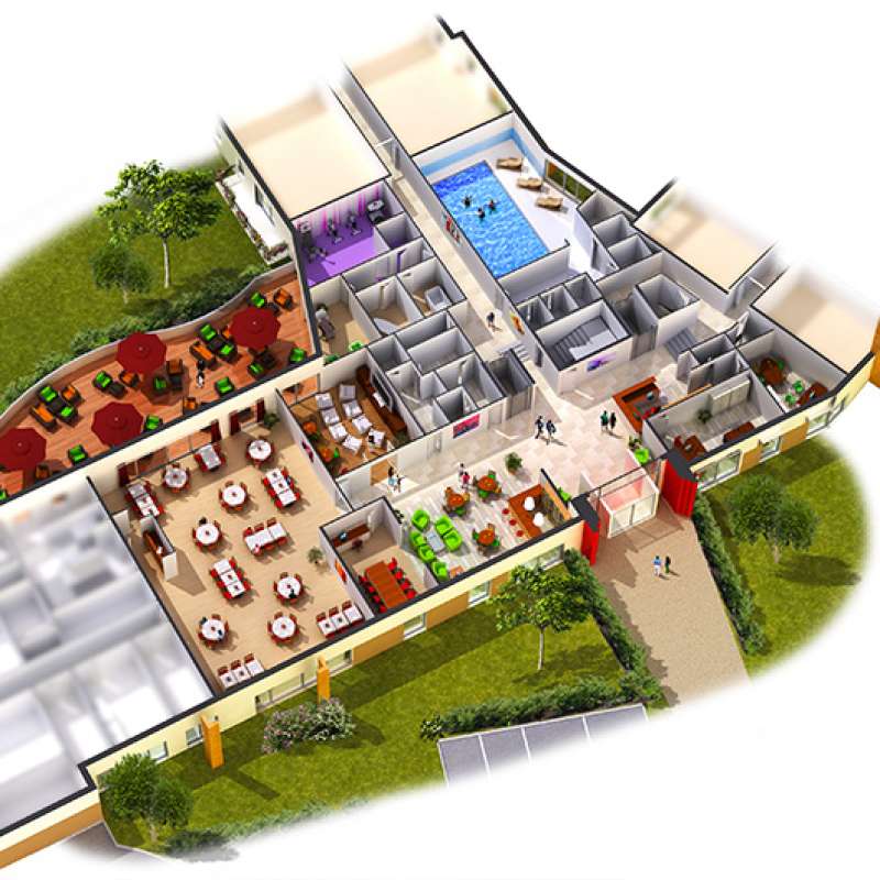 Résidence Domitys  Résidence Domitys le Pavillon de Diane