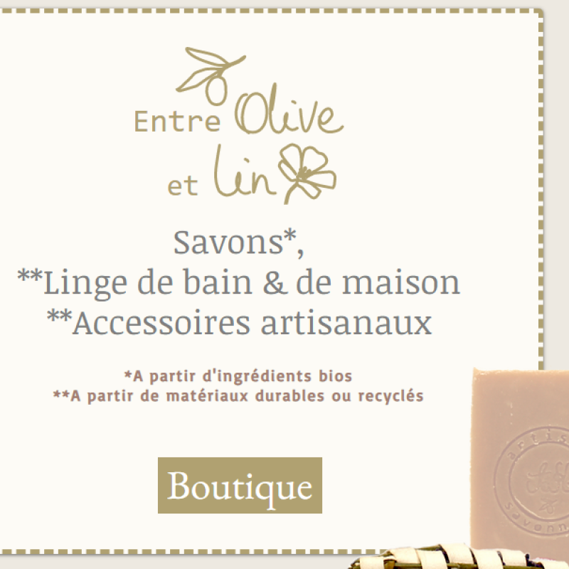Entre Olive et Lin  Entre olive et lin
