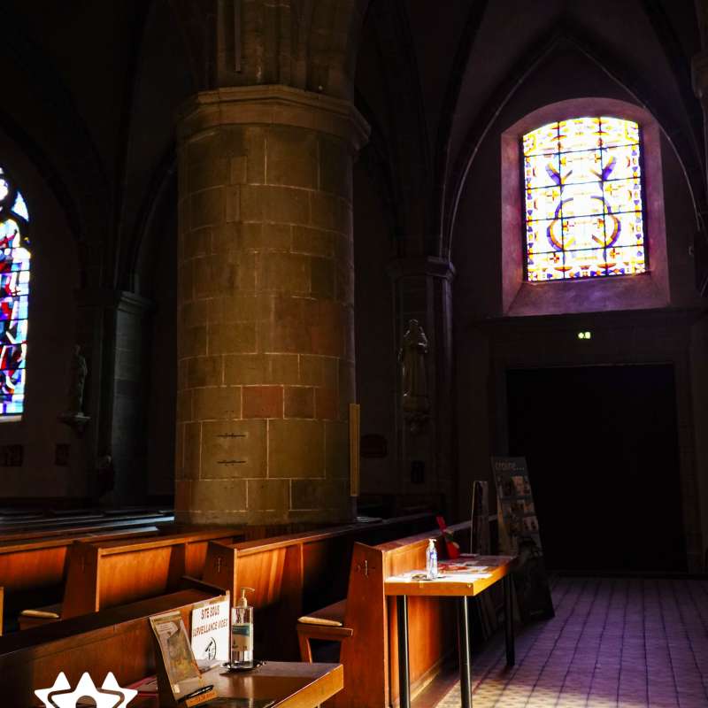 Trois Frontières Tourisme  Église abbatiale Sainte-Croix