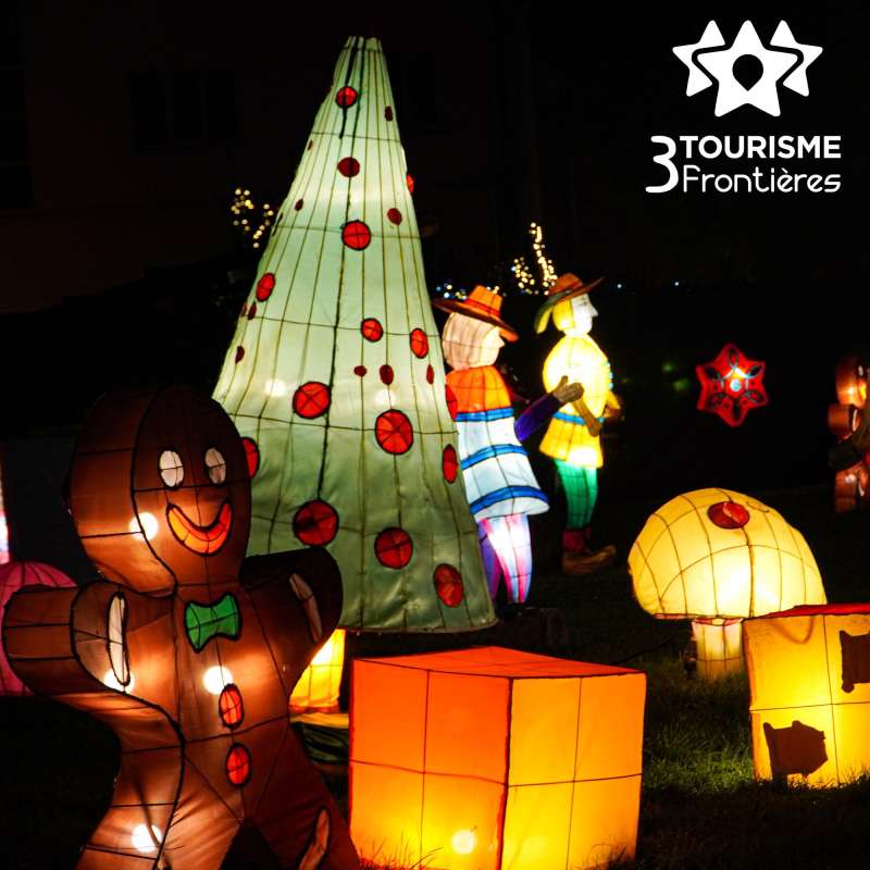 Trois Frontières Tourisme - Céline Montlaur Le parcours des lanternes