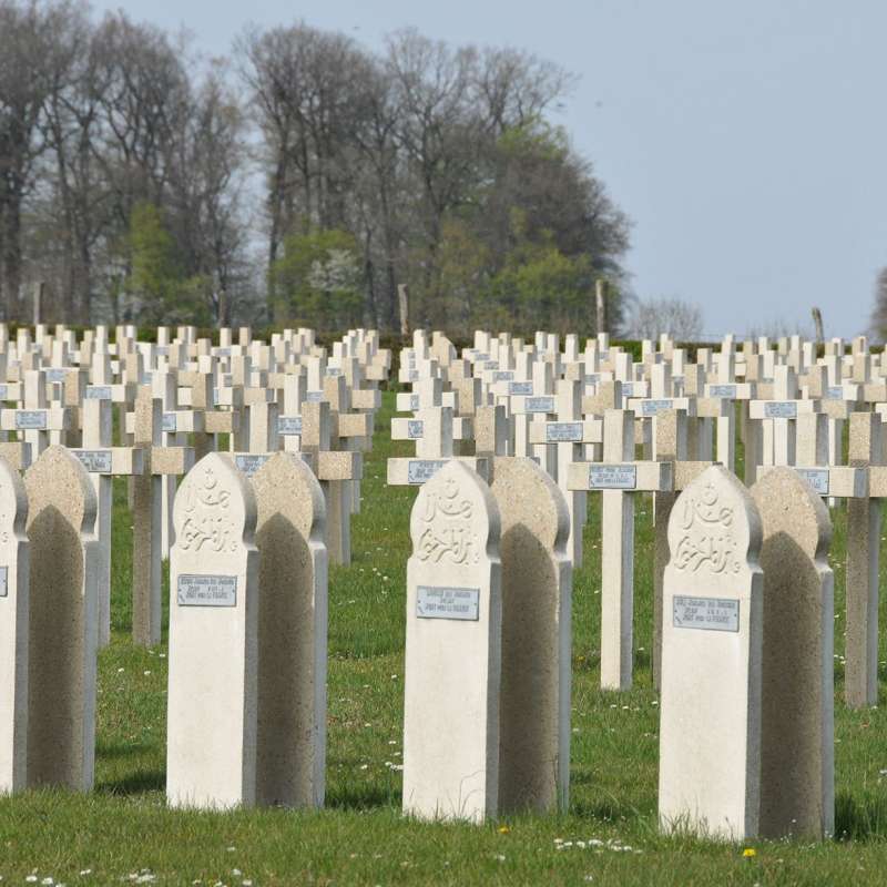 Ville de Sarrebourg (Alain de la Fuente) Nationale Nekropolis Der Kriegsgefangene