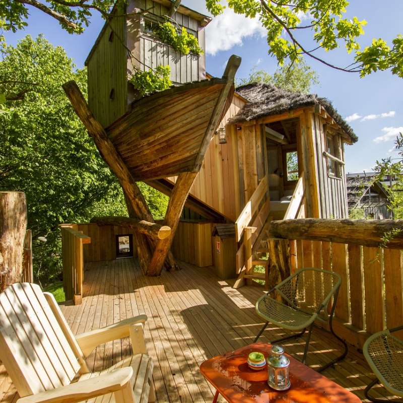 Morgane Bricard Außergewöhnliche Unterkünft - Cabane des Lémuriens