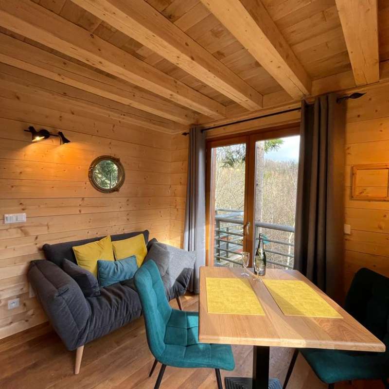 Cabanes de la Verrerie Außergewöhnliche Unterkünft - Les cabanes de la verrerie