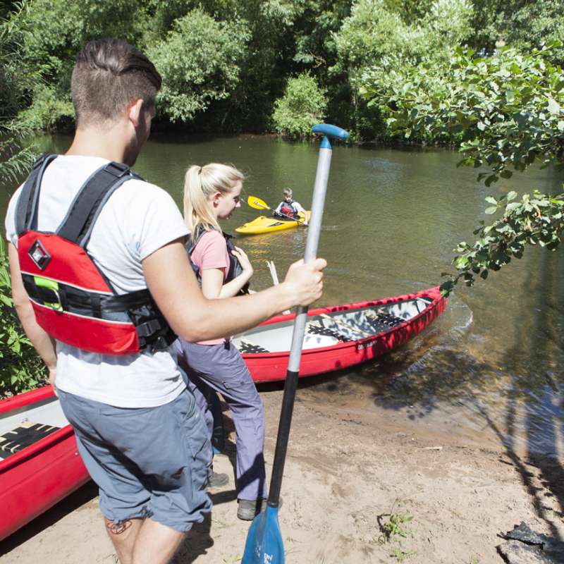 Heike Dubois En canoë-kayak de la blies ou de la sarre
