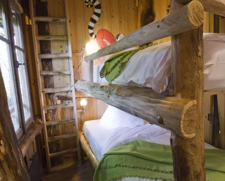 UNUSUAL ACCOMMODATION - THE RED PANDAS' PERCHED HUT