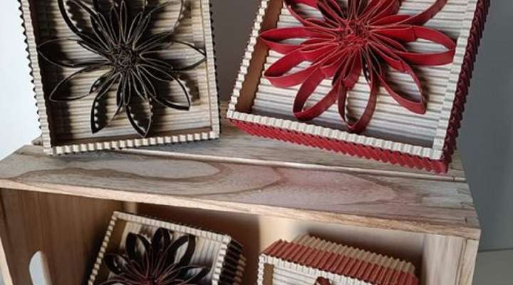MANU'ELLE - DECORATIVE OBJECTS IN RECYCLED CARDBOARD