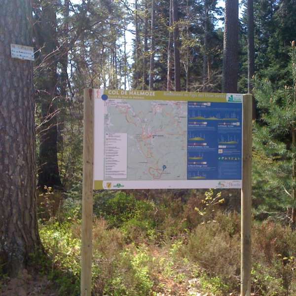 Hiking trail la neuve grange