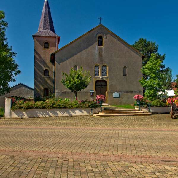 Around the top of the mays