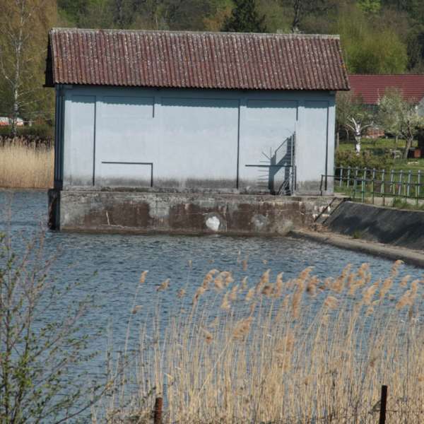 Route de la ligne maginot aquatique - étang réservoir