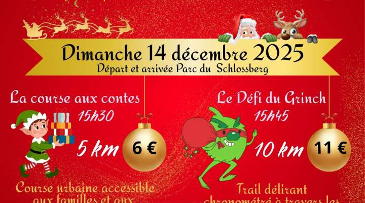 Course des mères et pères Noël