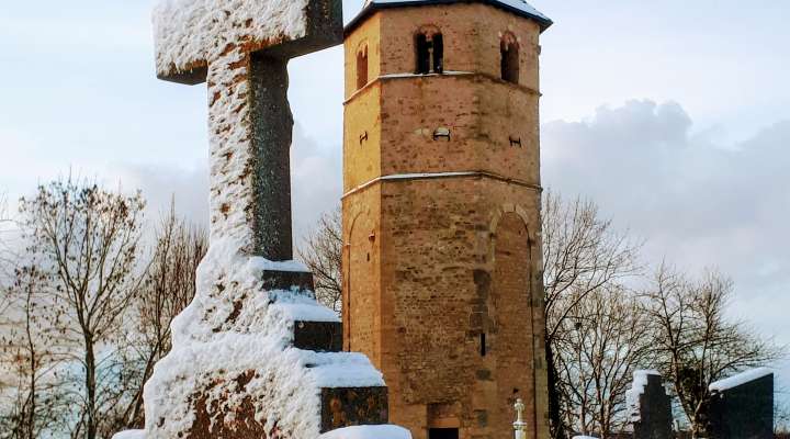 Usselskirch Tower and stations of the cross