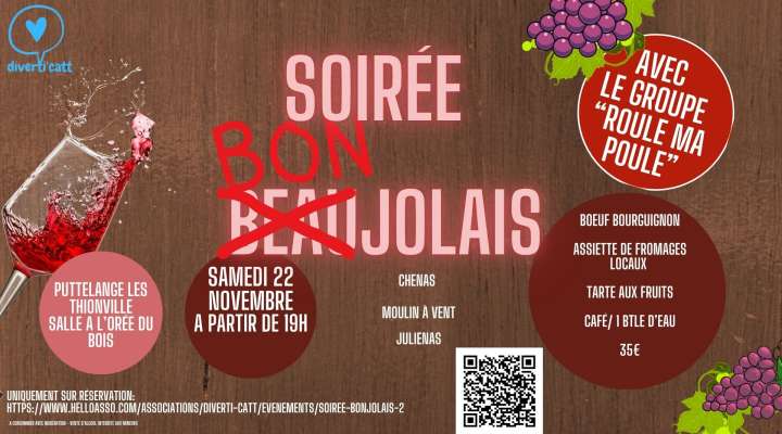 Soirée BONjolais