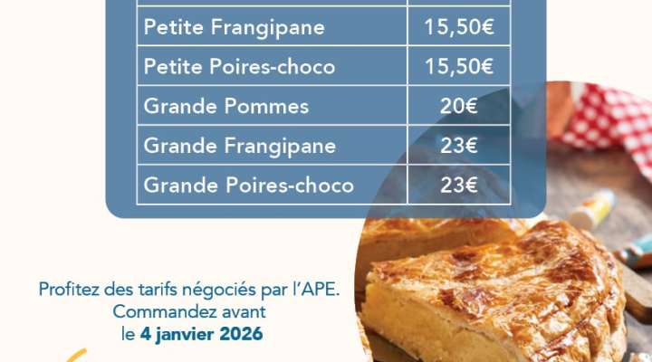 Atelier galette des rois