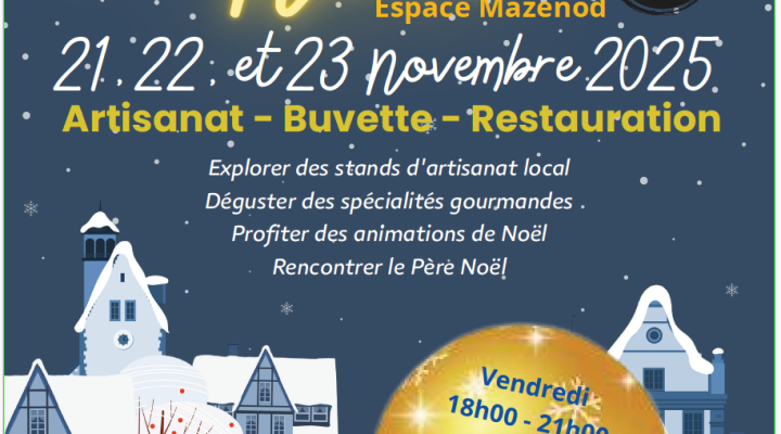 MARCHÉ DE NOËL - 15ÈME ÉDITION